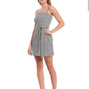 Gianni Bini Women’s Sleeveless Gingham Mini Dress